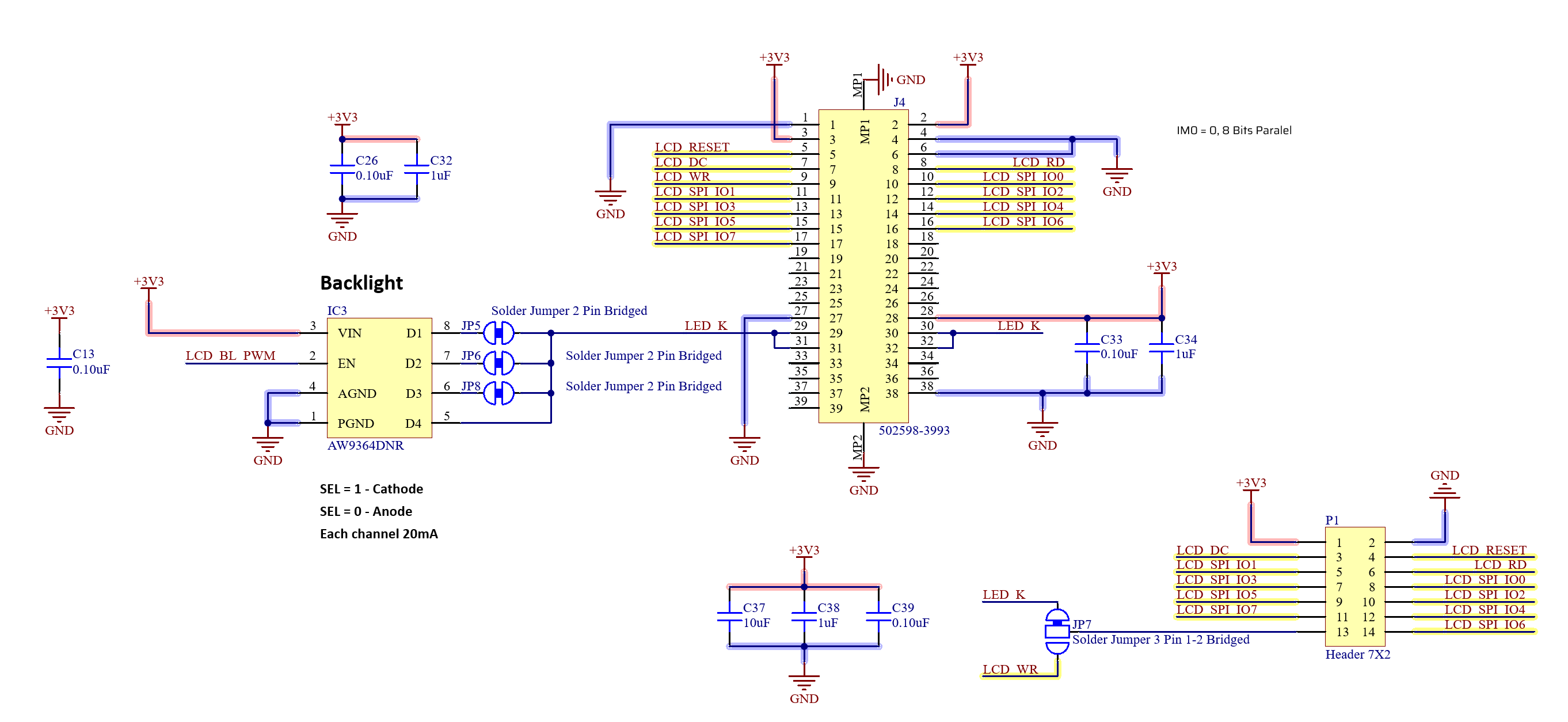 LCD Connection